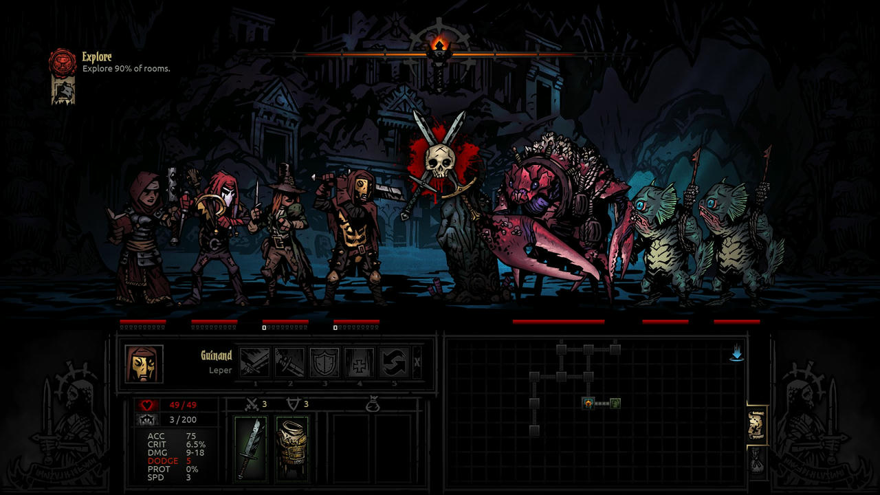 暗黑地牢 Darkest Dungeon 整合全部DLC+精品MOD+淑女MOD+神秘皮肤MOD 免安装中文版[4.94GB]【B3164】