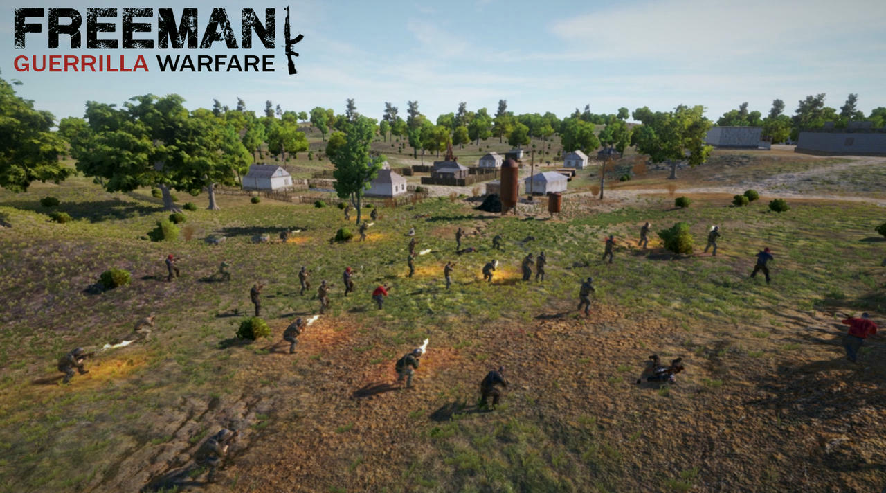 自由人游击战争 Freeman：Guerrilla Warfare v0.944-测试版+v1.1+v1.32 免安装中文正式版[49.4GB]【B3882】