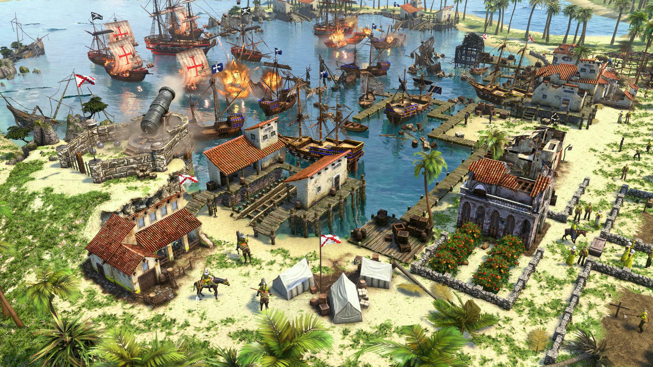 帝国时代3：决定版 Age of Empires III：Definitive Edition v20210319+整合14号升级档 免安装中文版[35.8GB]【B3754】