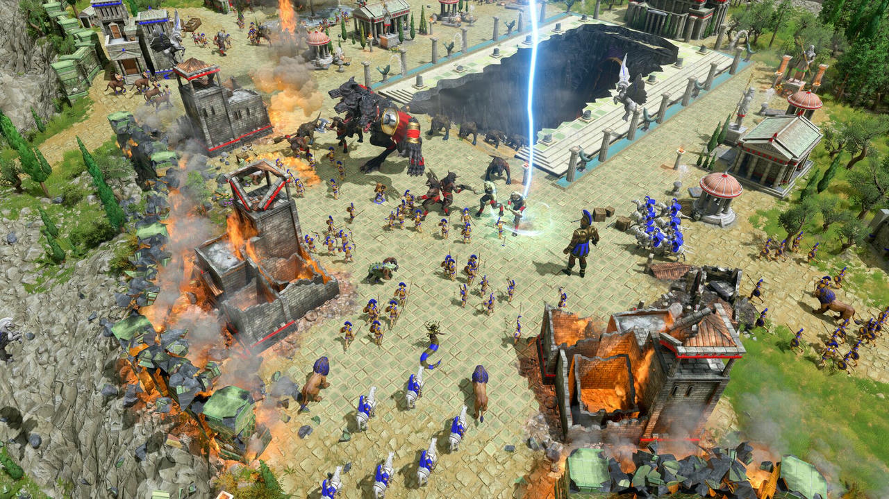 神话时代：重述版 Age of Mythology：Retold v100.18.9036.0.20250410+全DLC 免安装中文版[28.22GB]