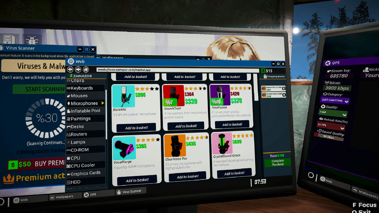 主播生活模拟器2 Streamer Life Simulator 2 主播人生模拟器 2 v0.151.20250315+脑腐更新 免安装中文版[5.47GB]【B4867】