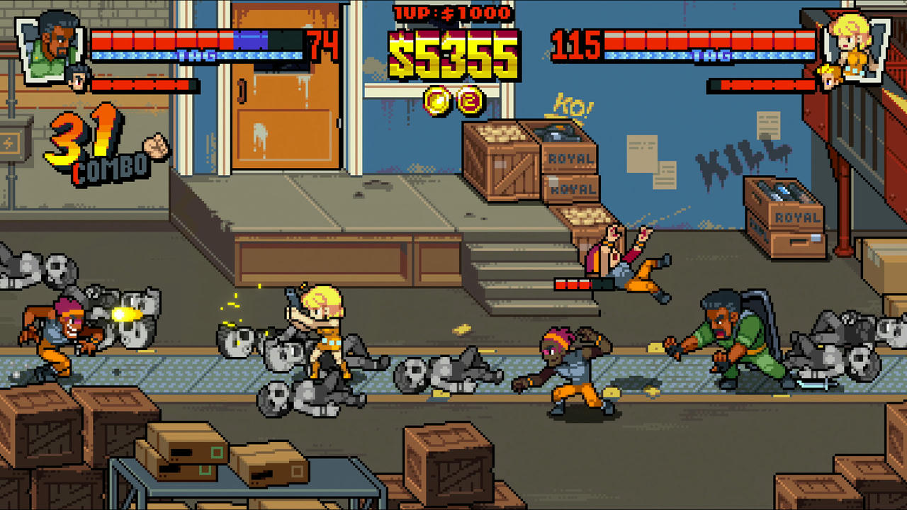 双截龙外传：双龙出海 Double Dragon Gaiden：Rise Of The Dragons Build.18053610.20250506-全新角色加入-热血战魂-狂潮横扫+群英荟萃DLC 免安装中文版[2.75GB]【B5193】