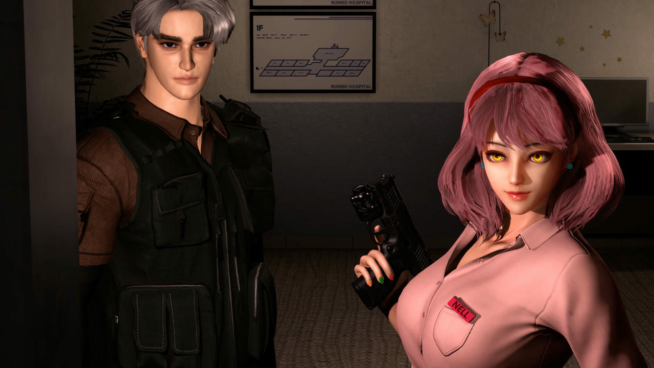 毁了的护士 Ruined Nurse V1.4.3.Build.18358646.20250721-暗夜枪姬-弹指欲斩+全DLC 免安装中文版[4.41GB]【B5696】