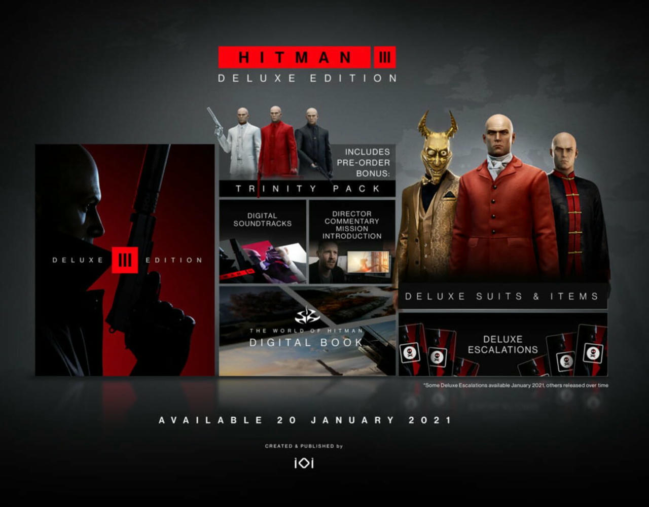 杀手3：豪华版 Hitman 3：Deluxe Edition V3.230.1.20250825-孤独深渊-暗影猎杀+破坏者扩展包+全DLC+季票+修改器 免安装中文版[77.4GB]【B5910】