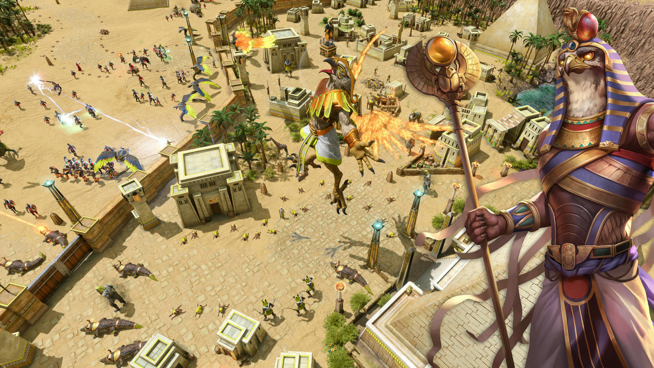 神话时代：重述高级版 Age of Mythology Retold v100.18.44294.Build.19590562.20250822+众神之柱DLC+全DLC+季票 免安装中文版[23.6GB]【B5903】